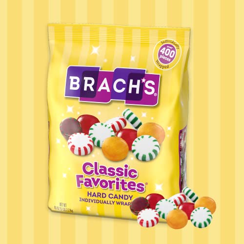 Brach's Classic Favorites Hard Candy - 400 Pieces, 5 Pound Bulk Bag | Easter Gift Basket Candy| Easter Egg Filler - Image 4