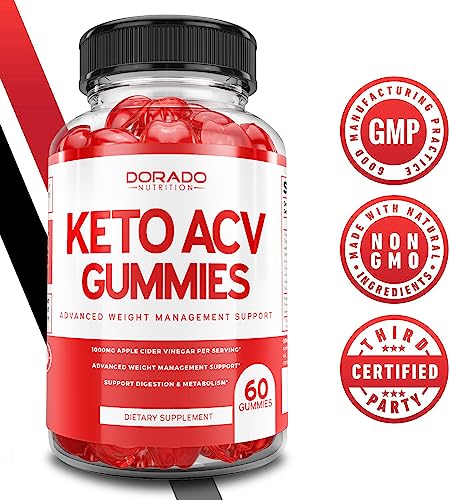 Keto ACV Gummies for Weight Management Advanced Formula (1000mg Per Serving) - Apple Cider Vinegar Gummies - Support Healthy Digestion & Metabolism - Delicious Apple Flavor - ACV 1000mg (60 Gummies) - Image 2